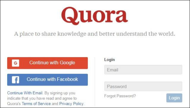 Quora Social Media Marketing Website