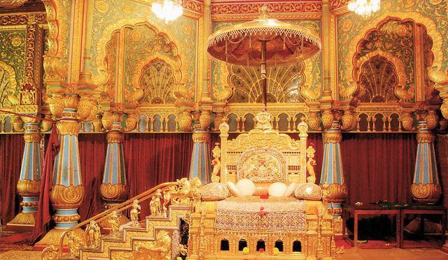Golden Thrown Mysore Palace