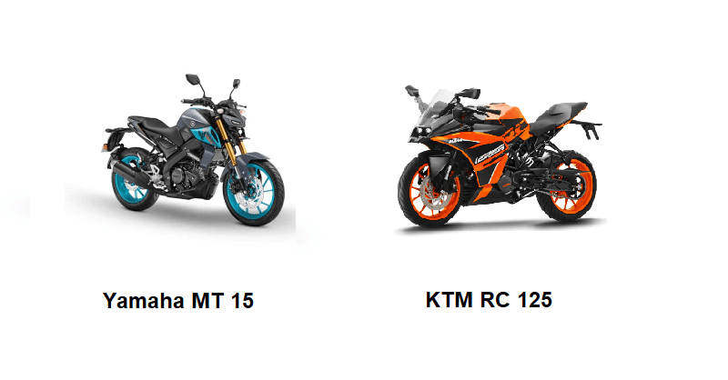 Yamaha MT 15 vs. KTM RC 125 Comparison